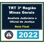 TRT 3ª Região (MG) Analista Judiciário e Oficial de Justiça - Reta Final (CERS 2022.2) TRT3 - TRT MG